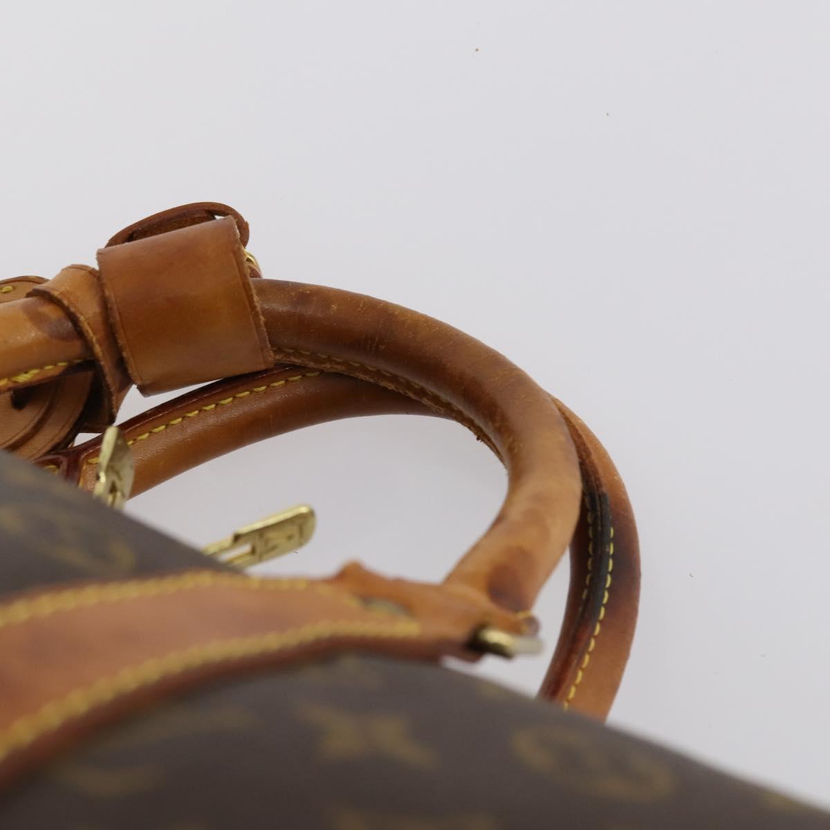 LOUIS VUITTON Monogram Keepall 55 Boston Bag M41424 LV Auth 143531