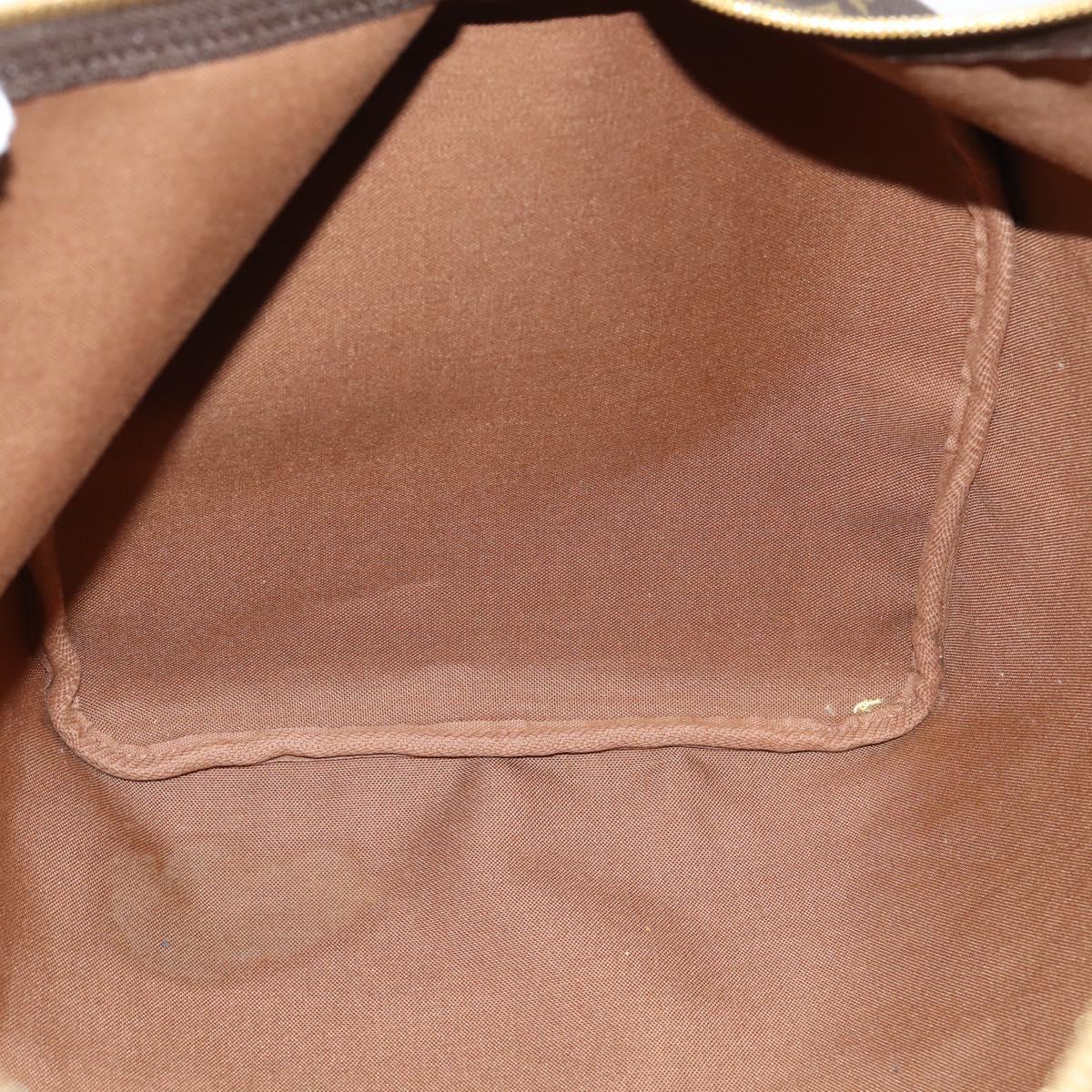 LOUIS VUITTON Monogram Keepall 55 Boston Bag M41424 LV Auth 143532V