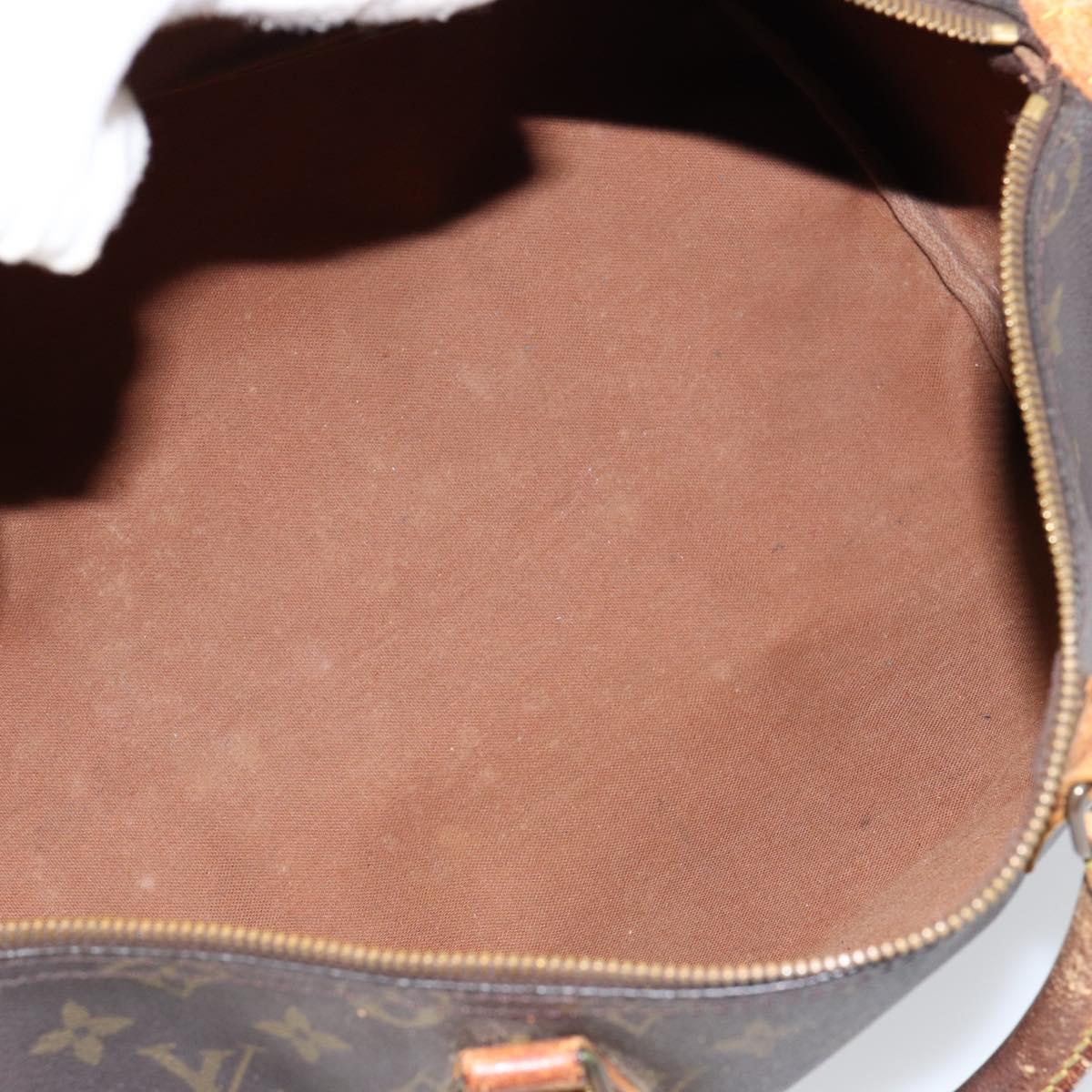 LOUIS VUITTON Monogram Speedy 35 Hand Bag M41524 LV Auth 143533
