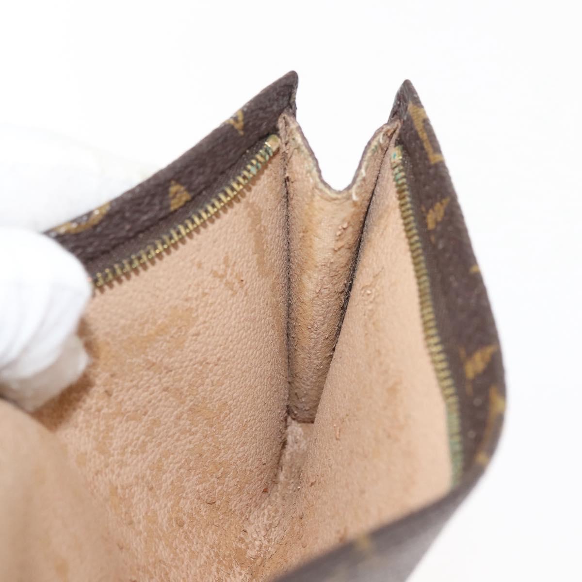 LOUIS VUITTON Monogram Bucket GM Accessory Pouch LV Auth 143538