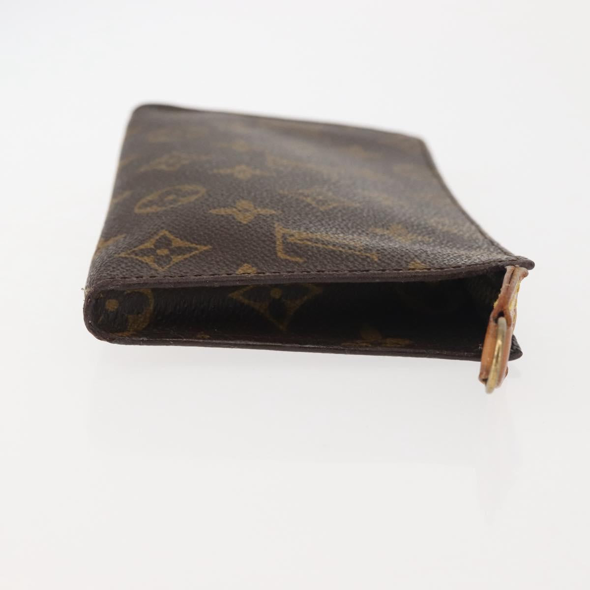 LOUIS VUITTON Monogram Bucket GM Accessory Pouch LV Auth 143538