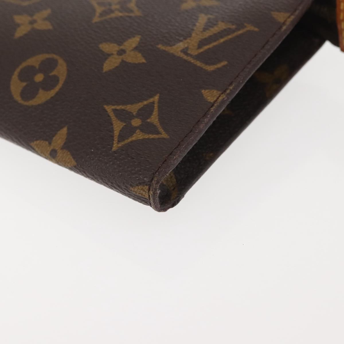 LOUIS VUITTON Monogram Bucket GM Accessory Pouch LV Auth 143538