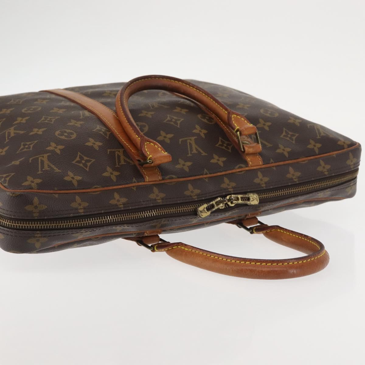LOUIS VUITTON Monogram Porte Documents Voyage Business Bag M52005 LV Auth 143539