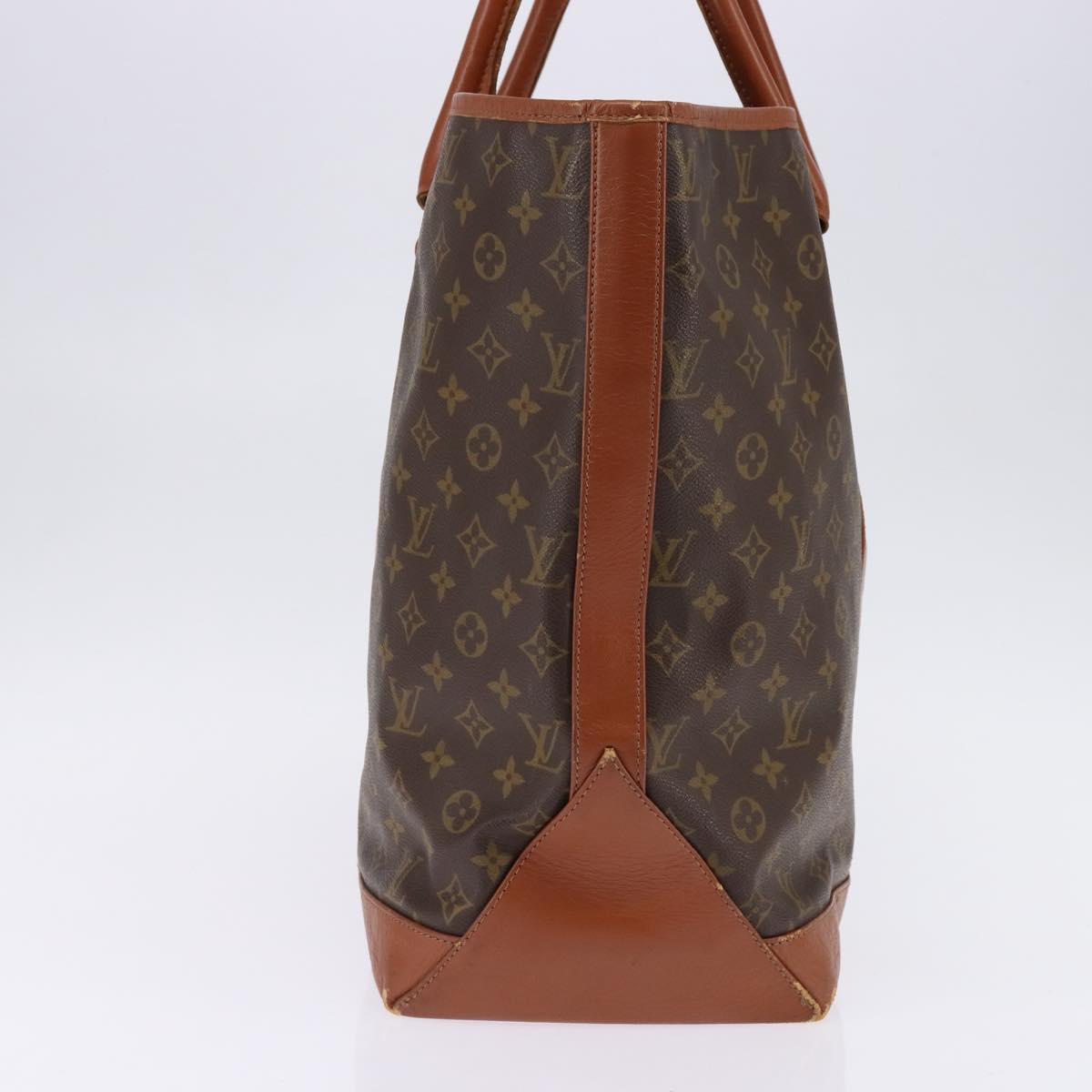 LOUIS VUITTON Monogram Sac Weekend GM Tote Bag M42420 LV Auth 143542