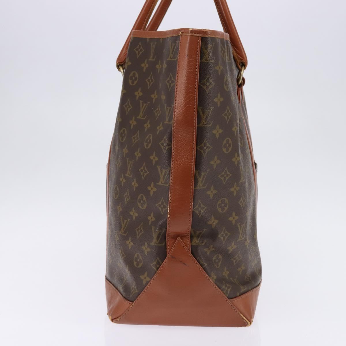 LOUIS VUITTON Monogram Sac Weekend GM Tote Bag M42420 LV Auth 143542