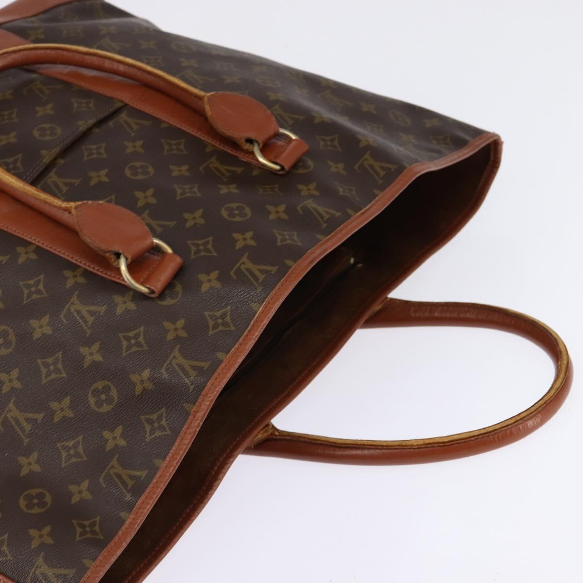LOUIS VUITTON Monogram Sac Weekend GM Tote Bag M42420 LV Auth 143542