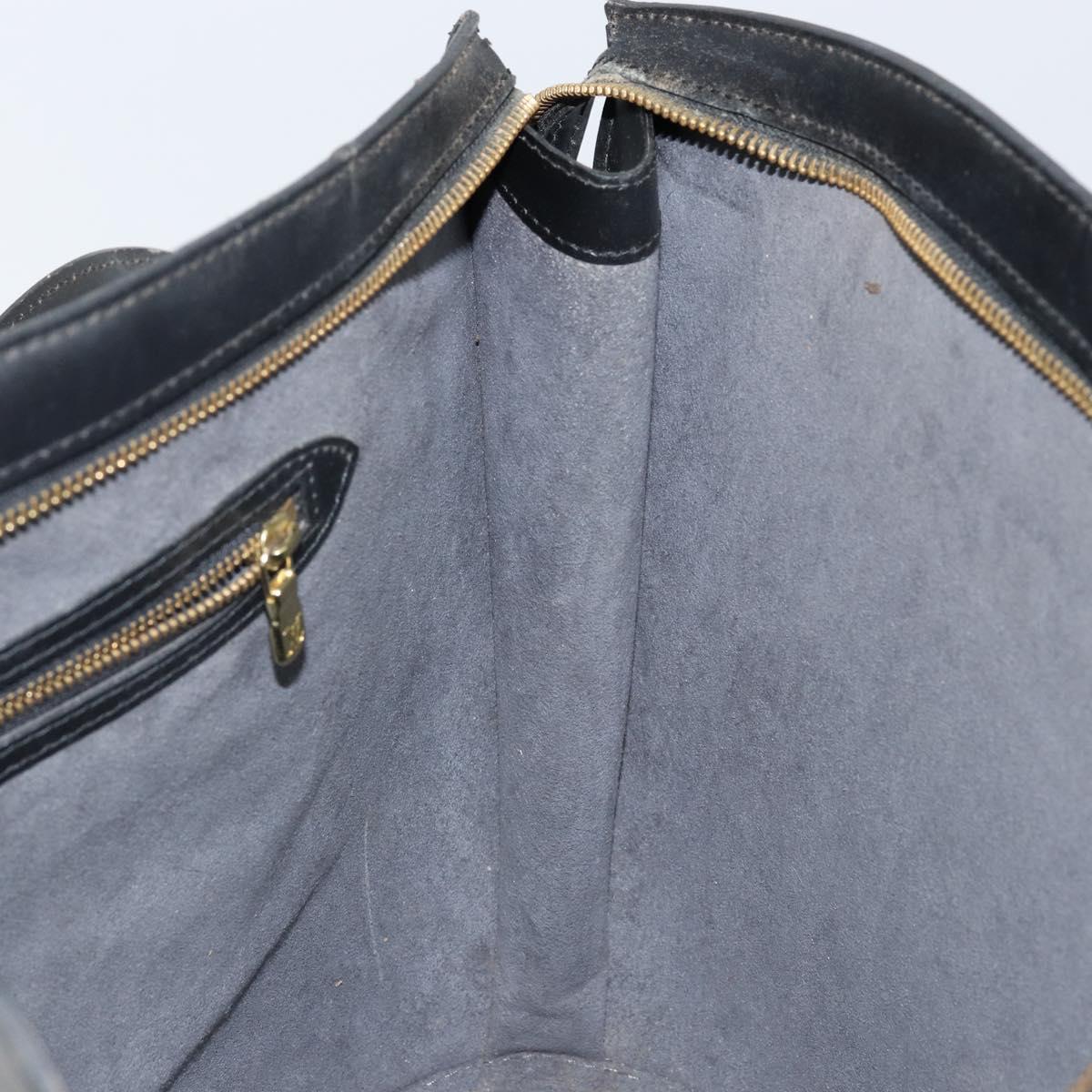 LOUIS VUITTON Epi Saint Jacques Shopping Bag Black M52262 LV Auth 143543