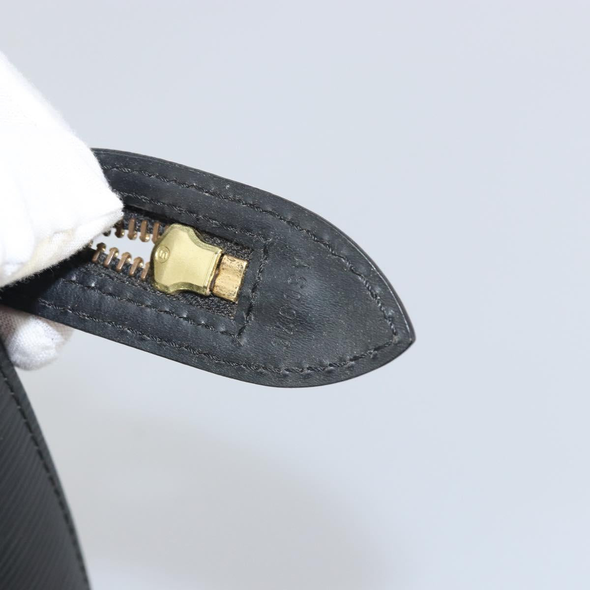 LOUIS VUITTON Epi Saint Jacques Shopping Bag Black M52262 LV Auth 143543