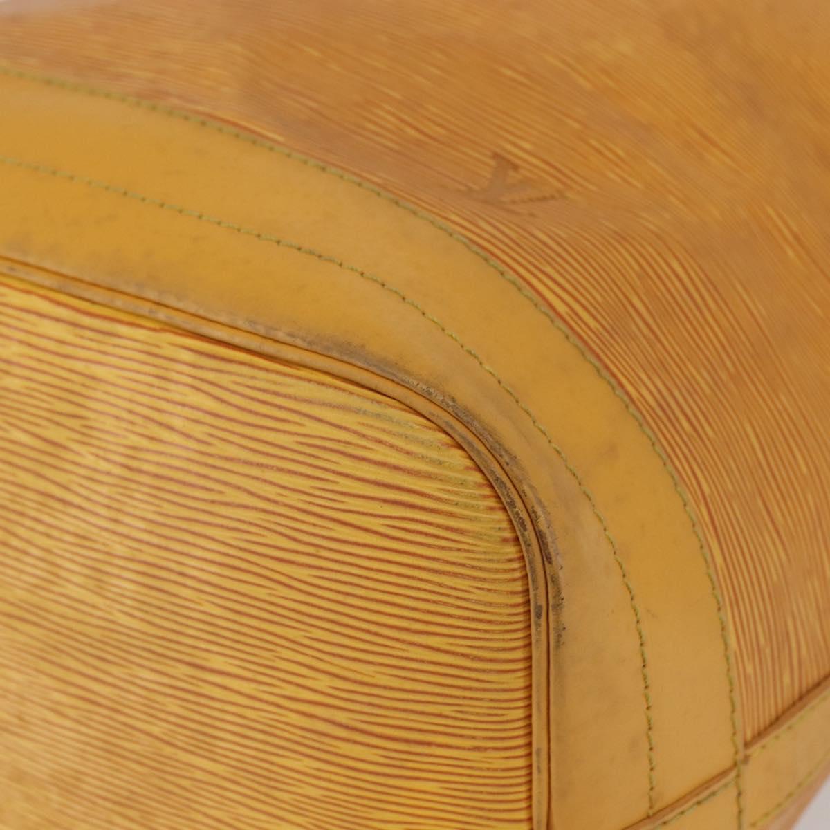 LOUIS VUITTON Epi Noe Shoulder Bag Tassili Yellow M44009 LV Auth 143545