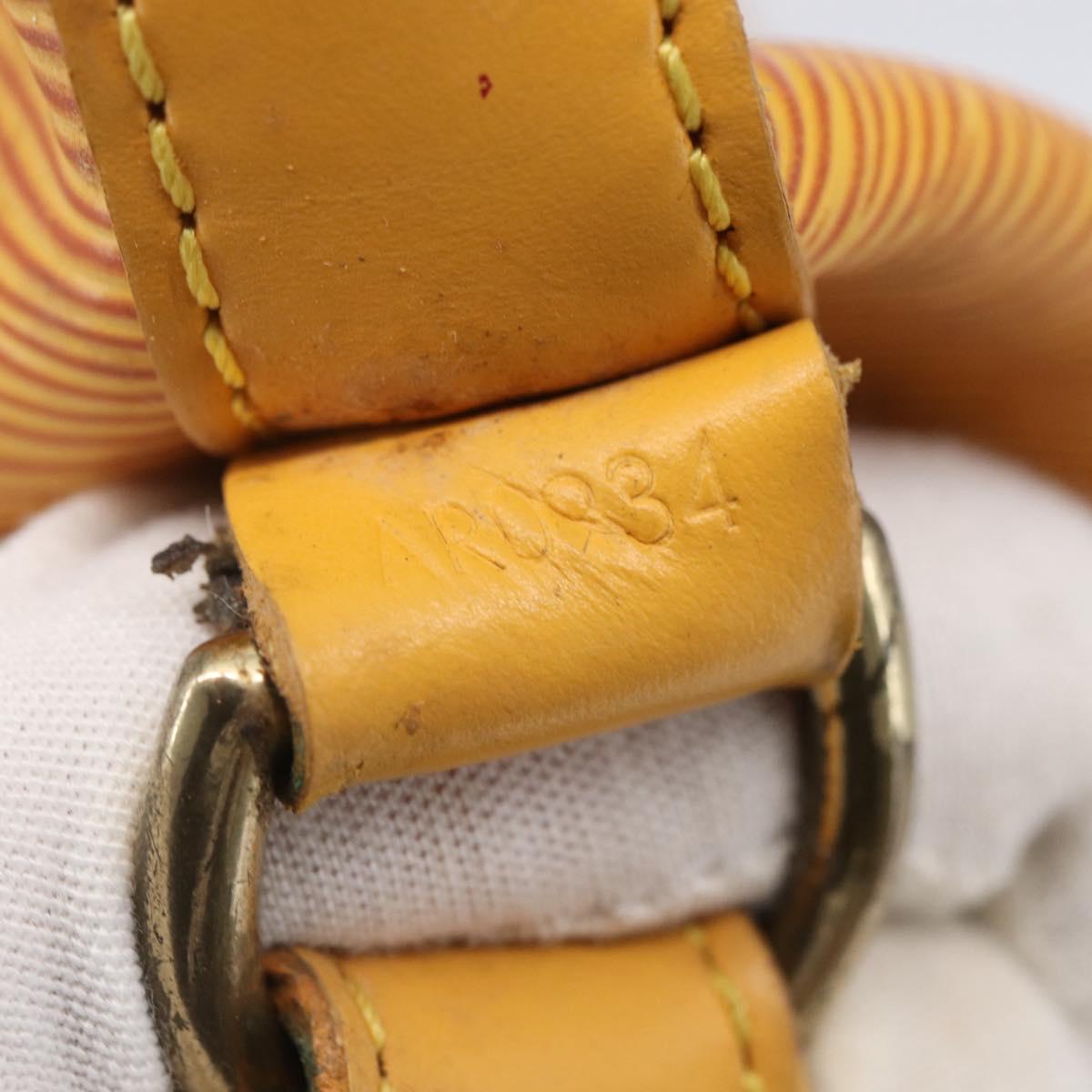 LOUIS VUITTON Epi Noe Shoulder Bag Tassili Yellow M44009 LV Auth 143545