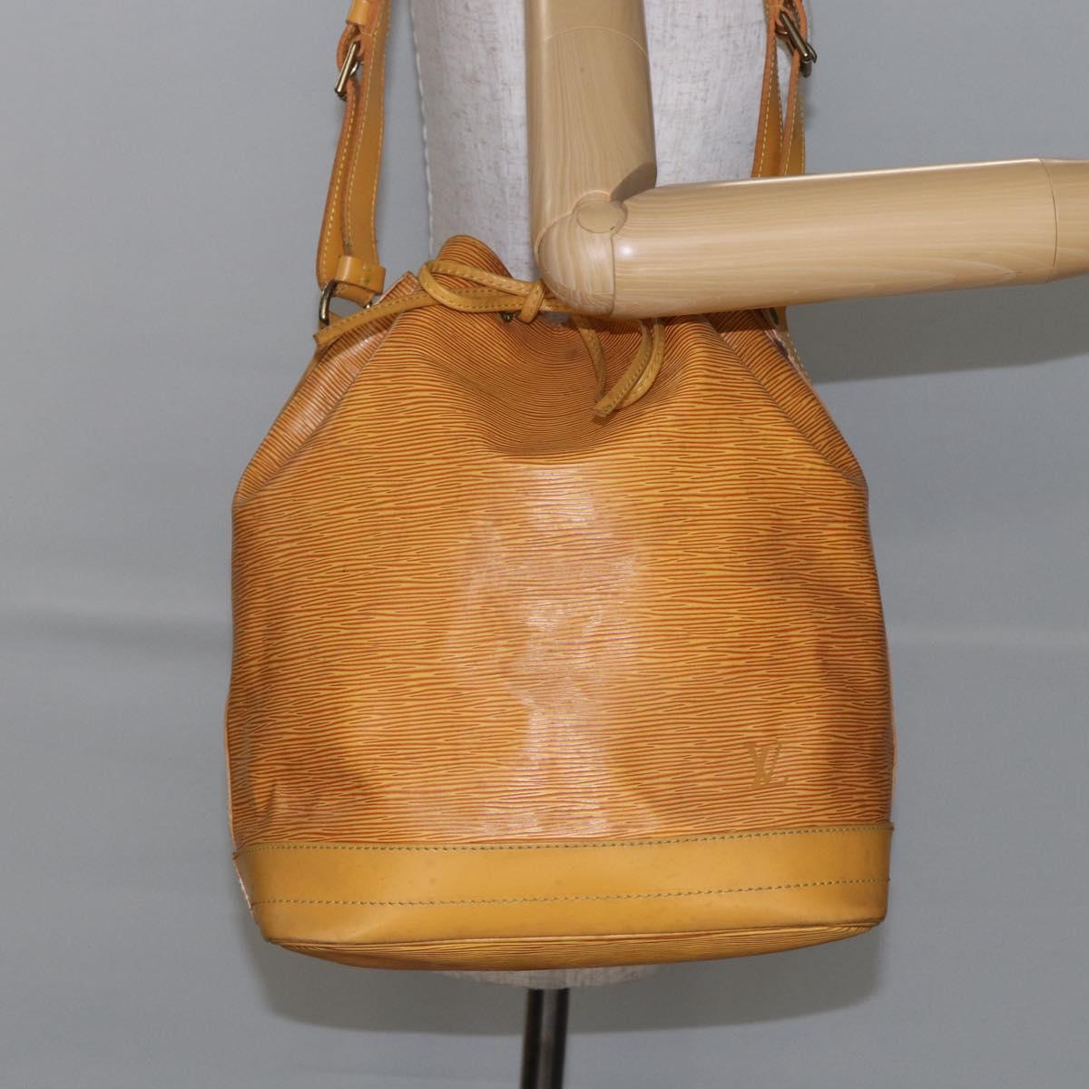 LOUIS VUITTON Epi Noe Shoulder Bag Tassili Yellow M44009 LV Auth 143545