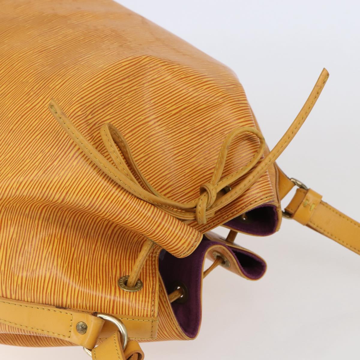 LOUIS VUITTON Epi Noe Shoulder Bag Tassili Yellow M44009 LV Auth 143545