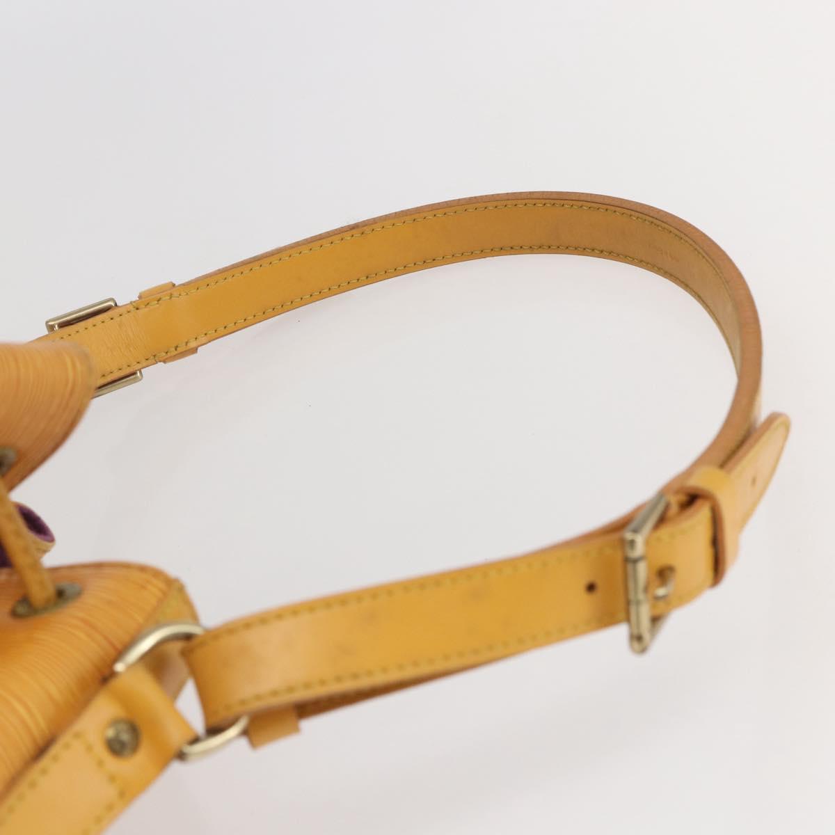 LOUIS VUITTON Epi Noe Shoulder Bag Tassili Yellow M44009 LV Auth 143545