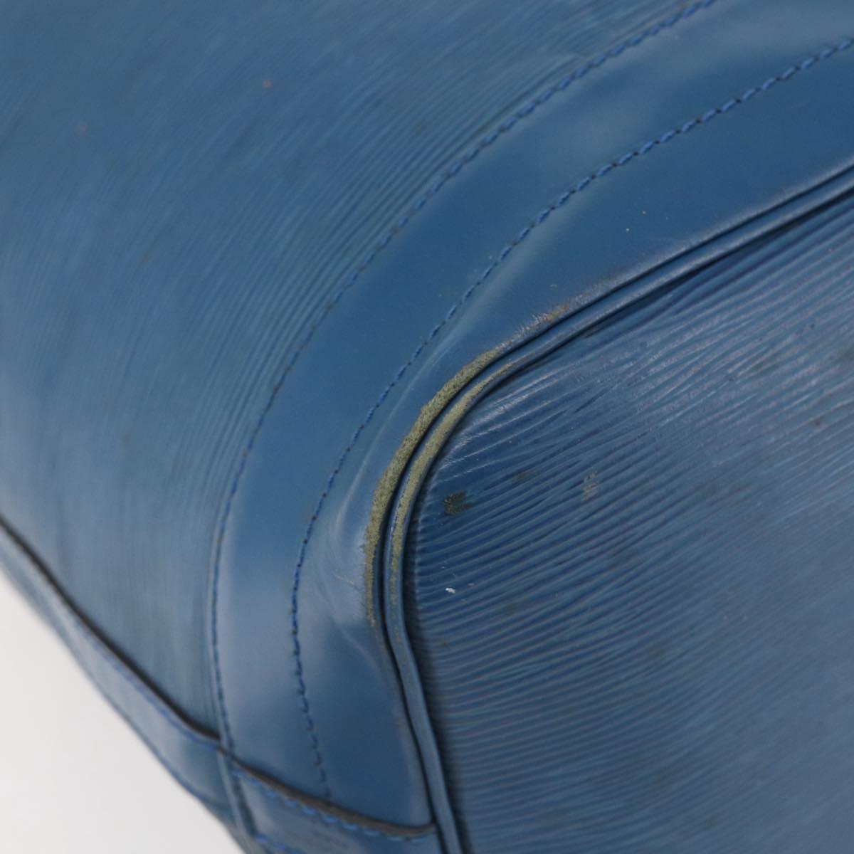 LOUIS VUITTON Epi Noe Shoulder Bag Toledo Blue M44005 LV Auth 143546