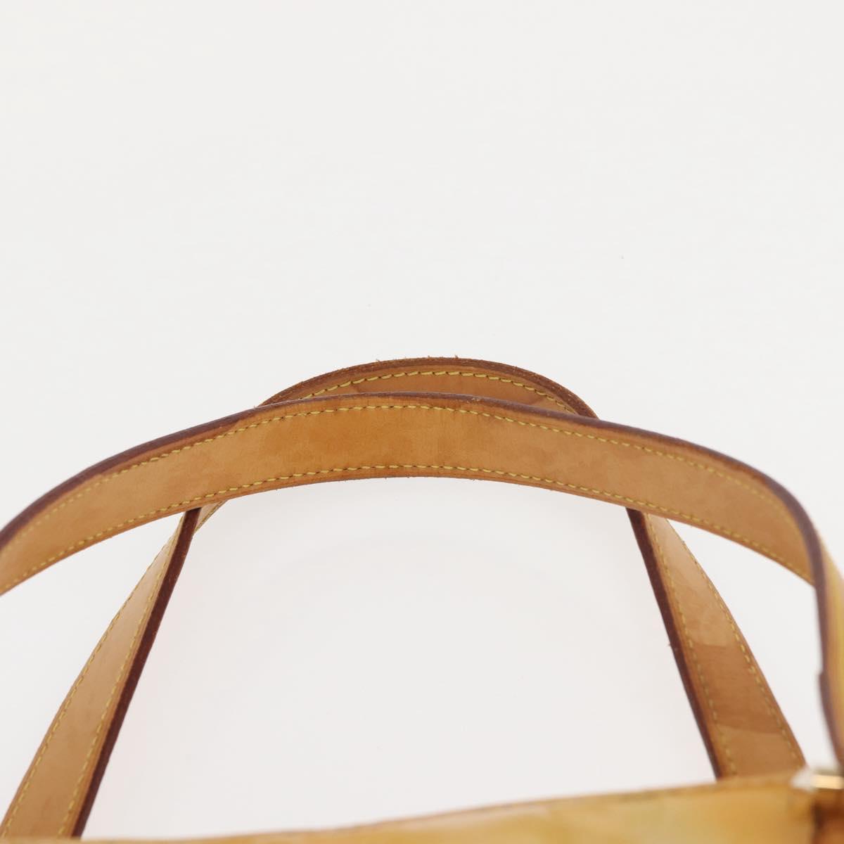 LOUIS VUITTON Monogram Vernis Houston Hand Bag Gris M91053 LV Auth 143547