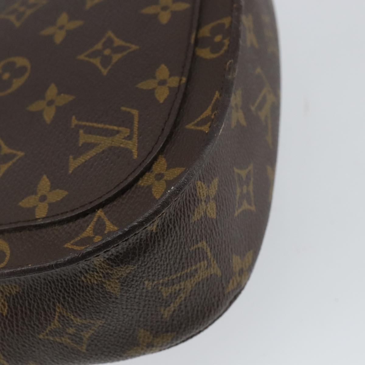 LOUIS VUITTON Monogram Saint Cloud GM Shoulder Bag M51242 LV Auth 143553