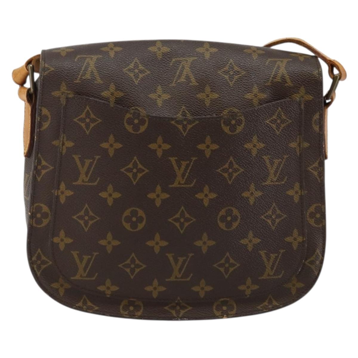 LOUIS VUITTON Monogram Saint Cloud GM Shoulder Bag M51242 LV Auth 143553