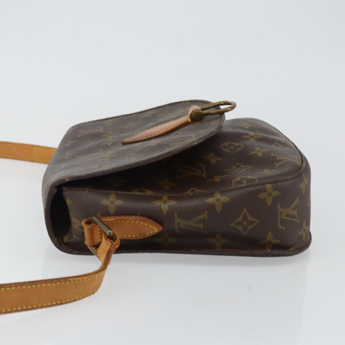 LOUIS VUITTON Monogram Saint Cloud GM Shoulder Bag M51242 LV Auth 143553