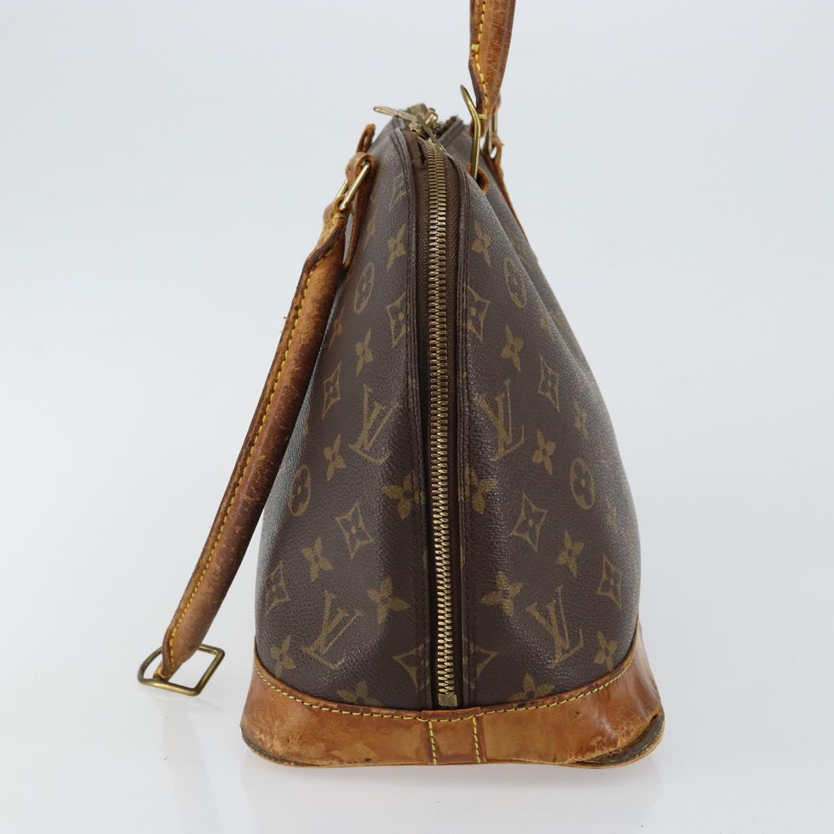 LOUIS VUITTON Monogram Alma Hand Bag M51130 LV Auth 143554