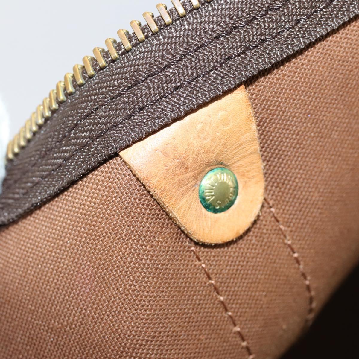 LOUIS VUITTON Monogram Keepall 55 Boston Bag M41424 LV Auth 143564