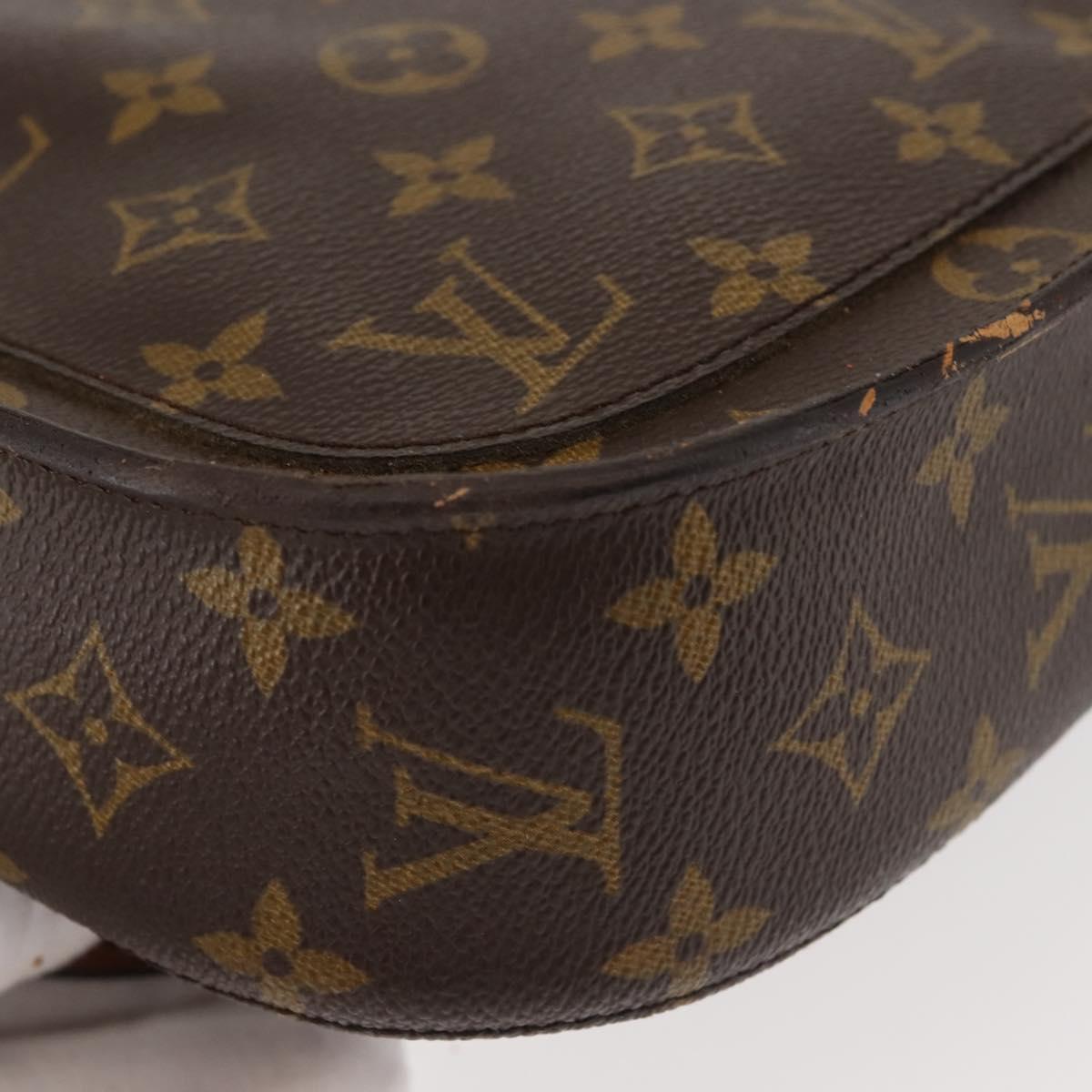 LOUIS VUITTON Monogram Saint Cloud GM Shoulder Bag M51242 LV Auth 143566