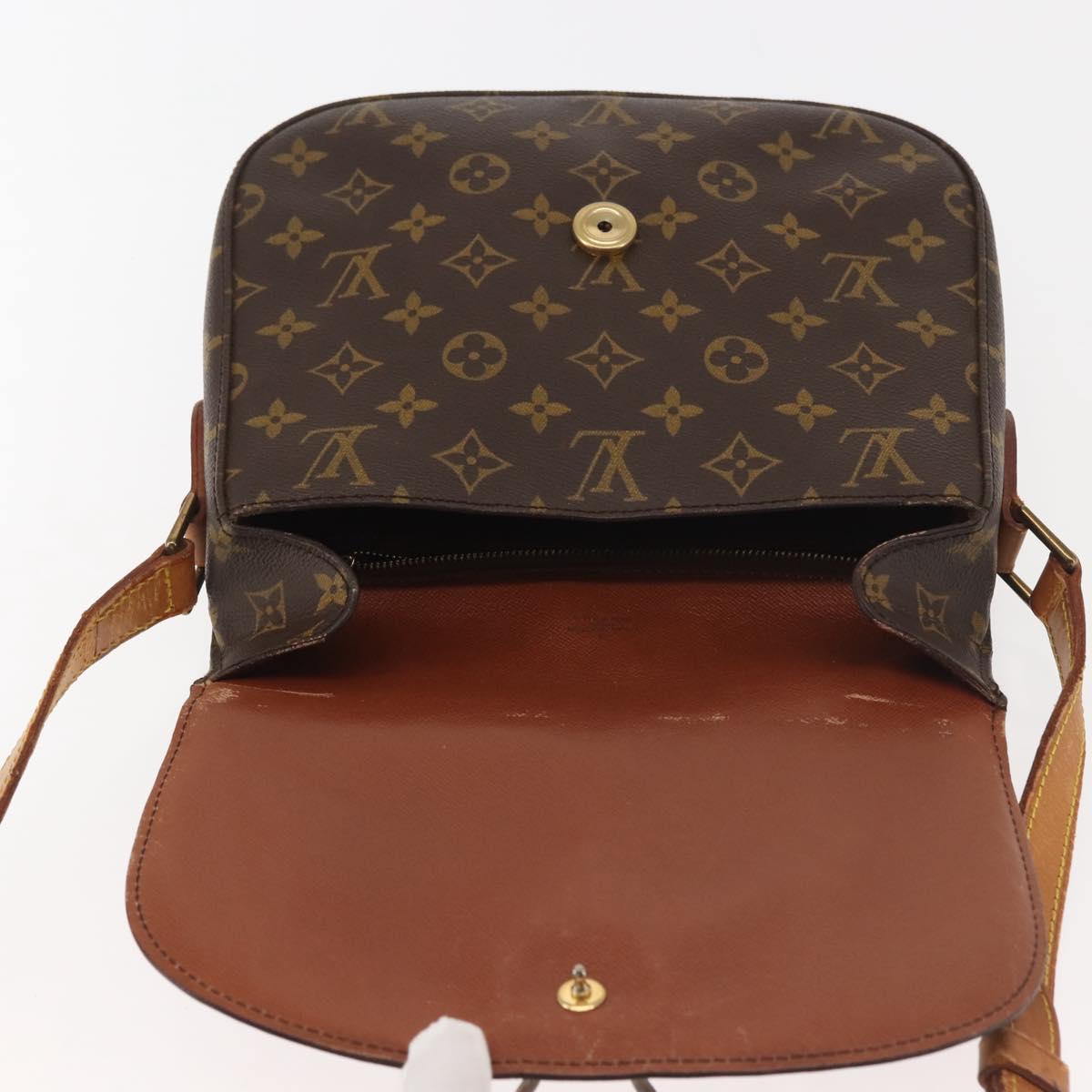 LOUIS VUITTON Monogram Saint Cloud GM Shoulder Bag M51242 LV Auth 143566