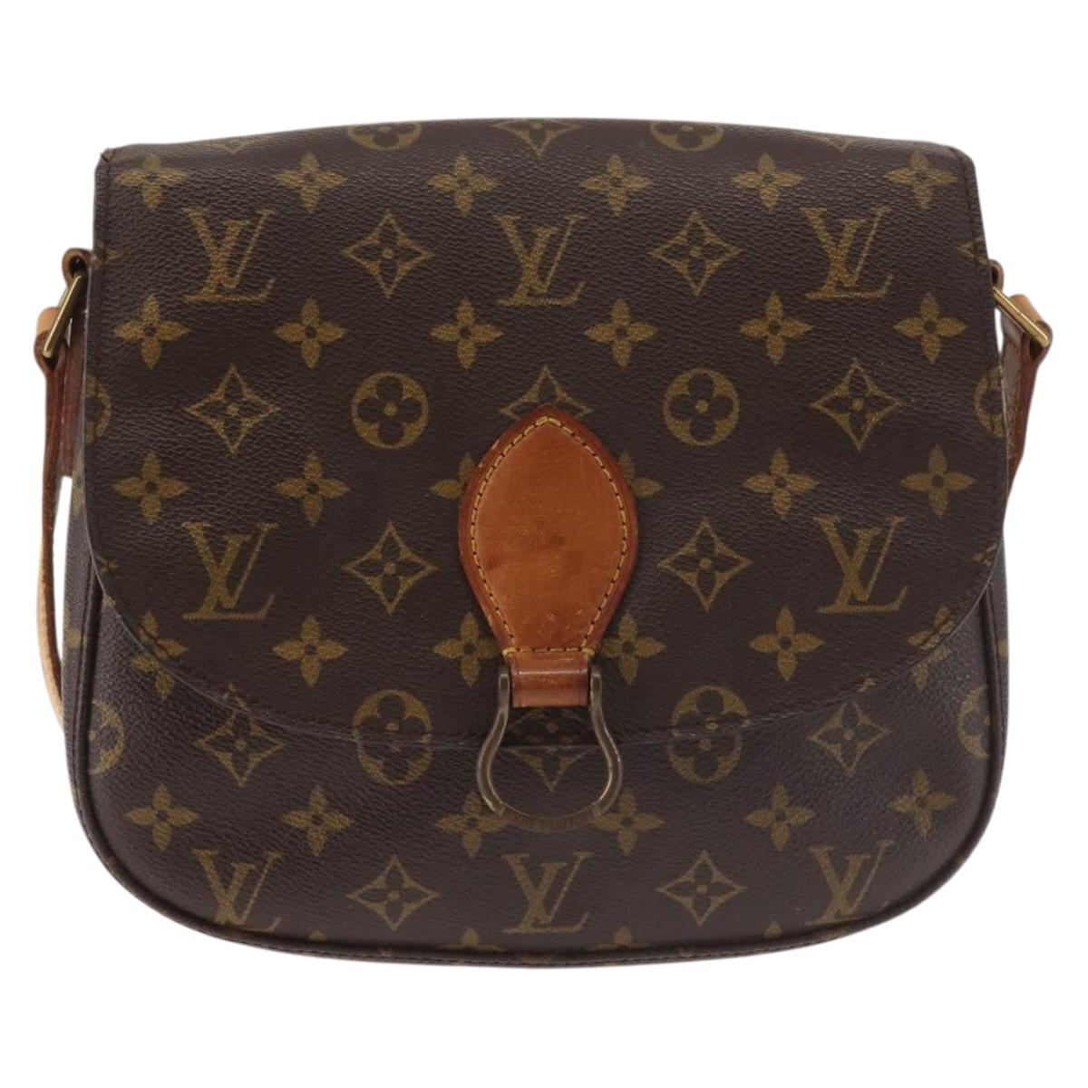 LOUIS VUITTON Monogram Saint Cloud GM Shoulder Bag M51242 LV Auth 143566