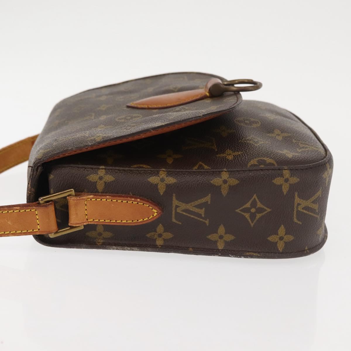 LOUIS VUITTON Monogram Saint Cloud GM Shoulder Bag M51242 LV Auth 143566
