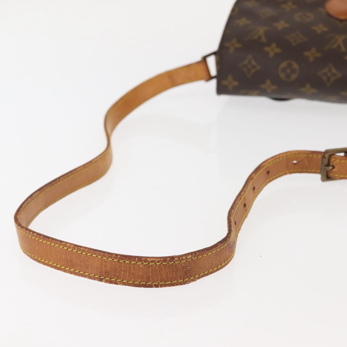LOUIS VUITTON Monogram Saint Cloud GM Shoulder Bag M51242 LV Auth 143566