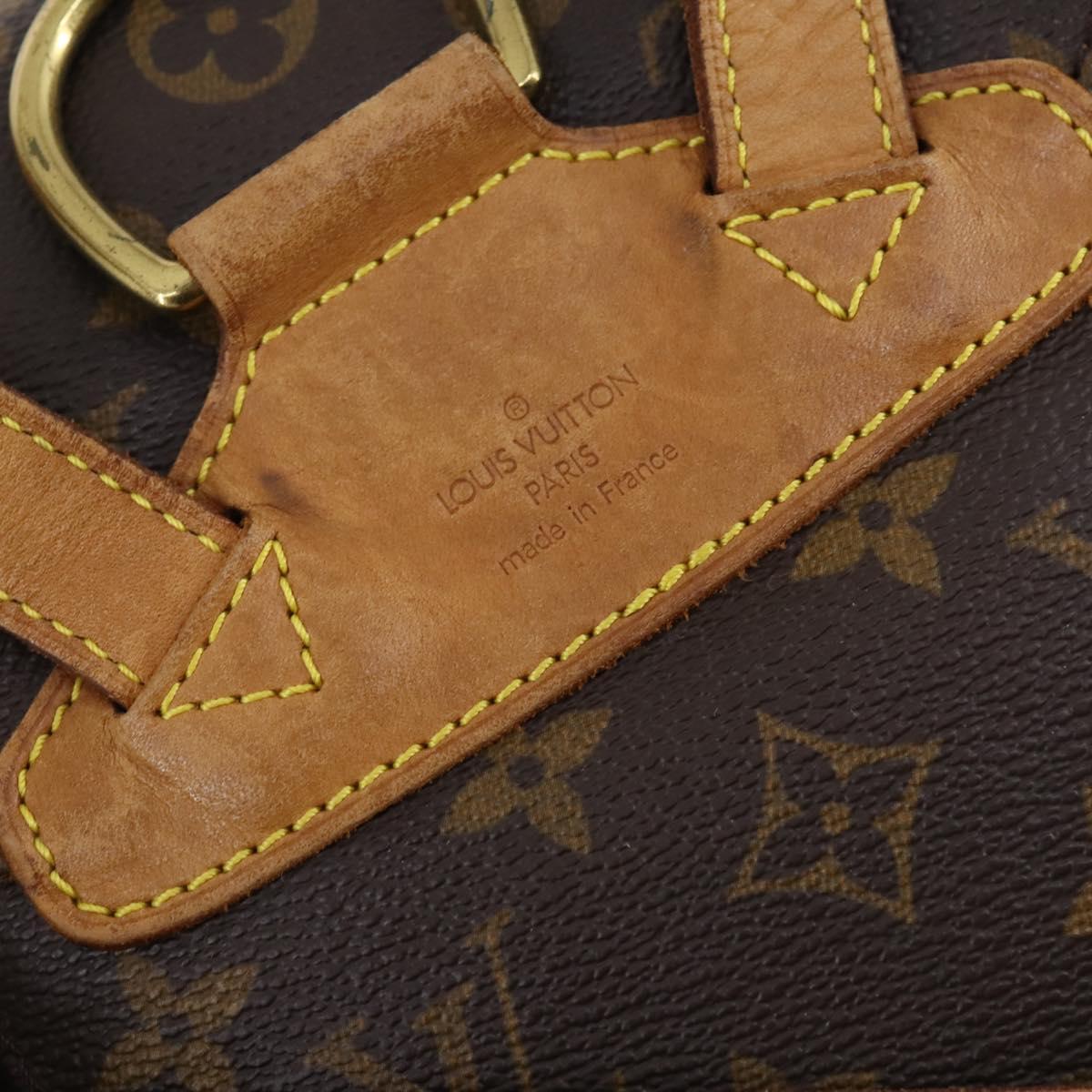 LOUIS VUITTON Monogram Montsouris MM Backpack M51136 LV Auth 143567