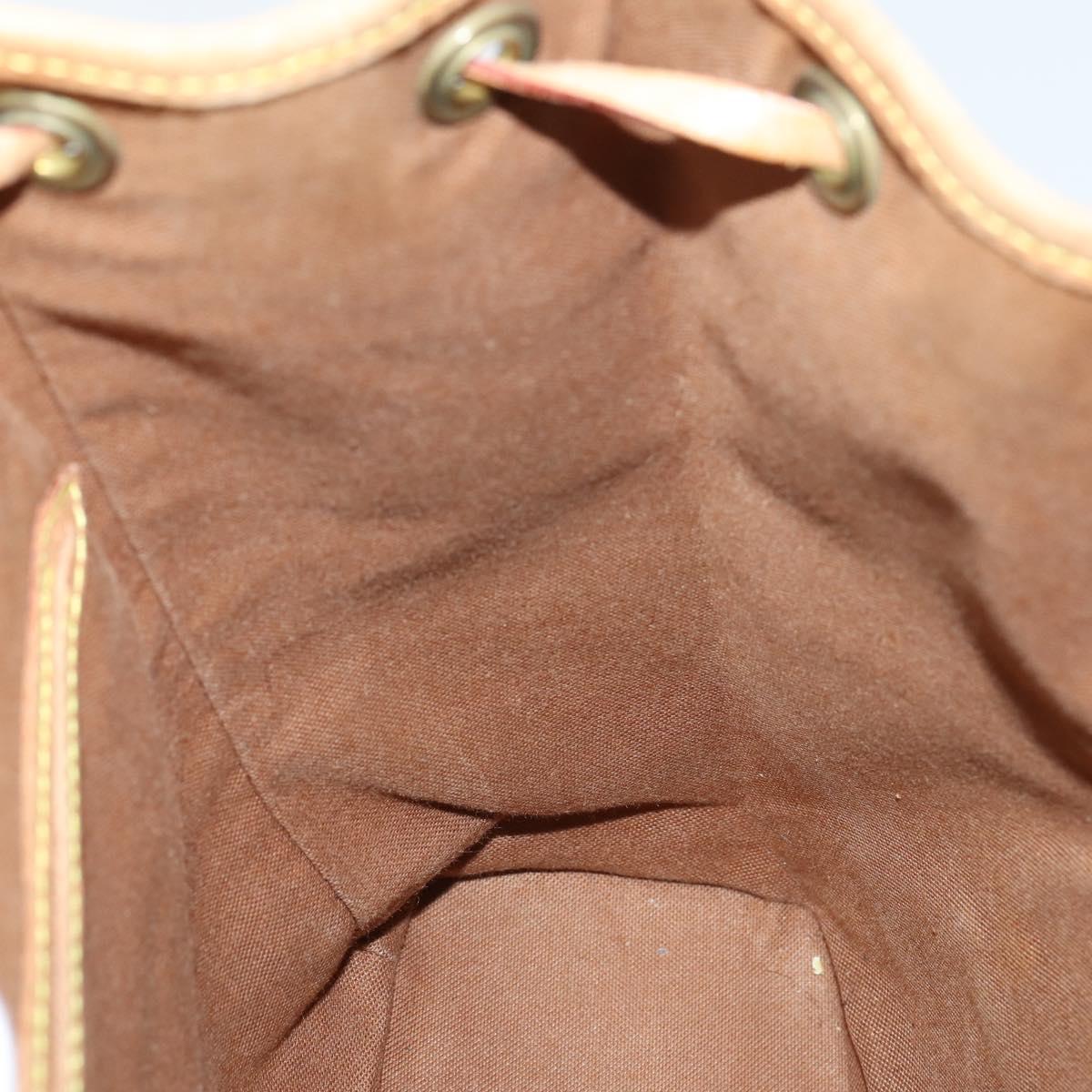 LOUIS VUITTON Monogram Montsouris MM Backpack M51136 LV Auth 143567