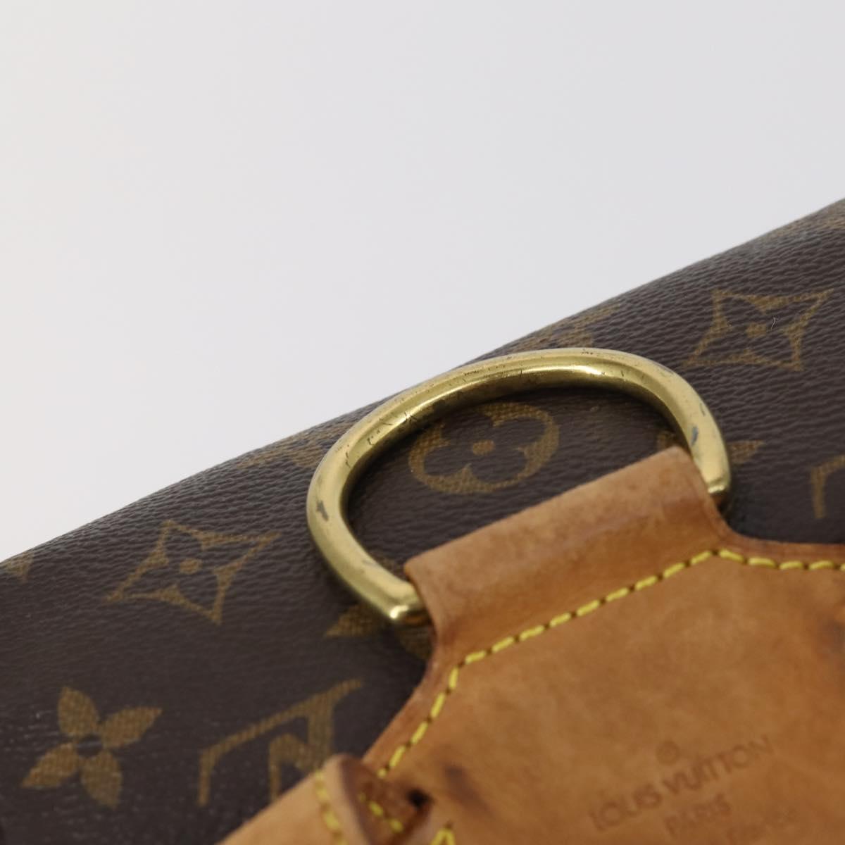 LOUIS VUITTON Monogram Montsouris MM Backpack M51136 LV Auth 143567