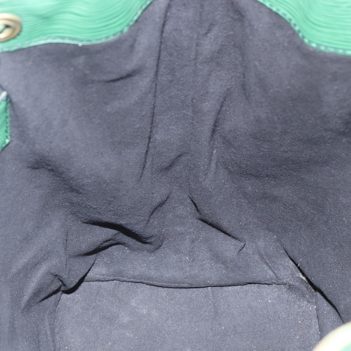 LOUIS VUITTON Epi Petit Noe Shoulder Bag Green M44104 LV Auth 143573