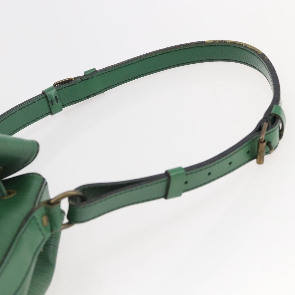 LOUIS VUITTON Epi Petit Noe Shoulder Bag Green M44104 LV Auth 143573