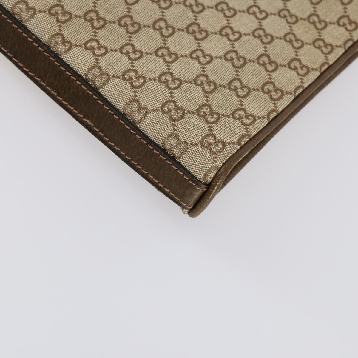 GUCCI GG Canvas Web Sherry Line Garment Cover Beige Red Green Auth 143581