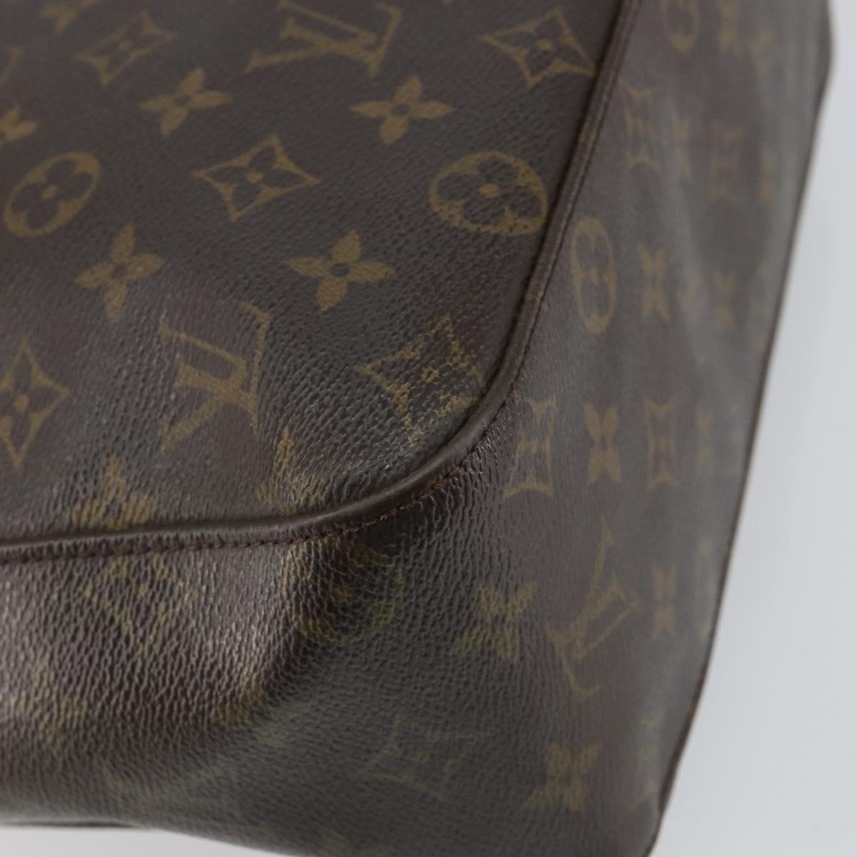 LOUIS VUITTON Monogram Looping GM Shoulder Bag M51145 LV Auth 143614