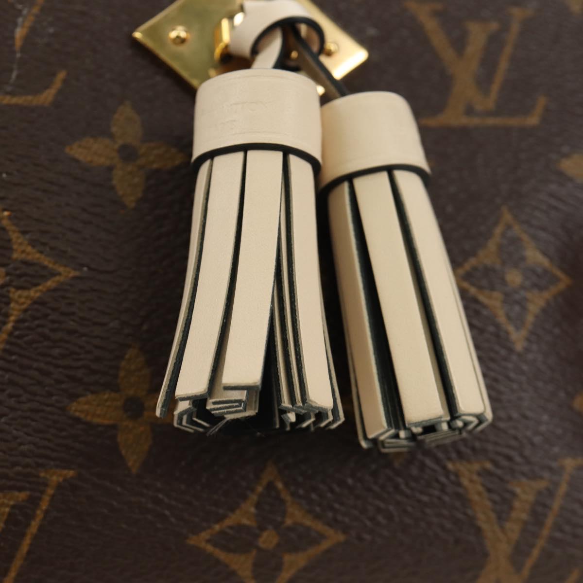 LOUIS VUITTON Monogram Saintonge Shoulder Bag White M43559 LV Auth 143616