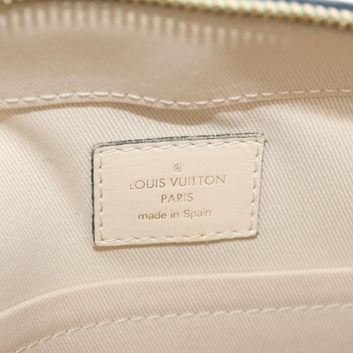 LOUIS VUITTON Monogram Saintonge Shoulder Bag White M43559 LV Auth 143616
