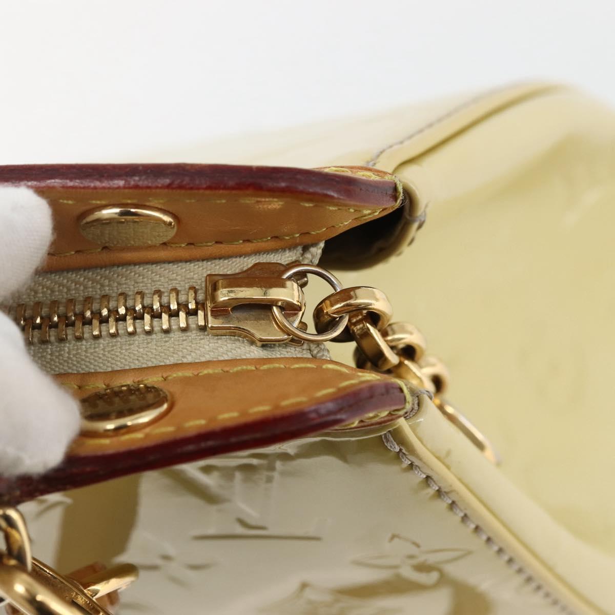 LOUIS VUITTON Monogram Vernis Blair MM Bag 2way Broncorail M91456 LV Auth 143617