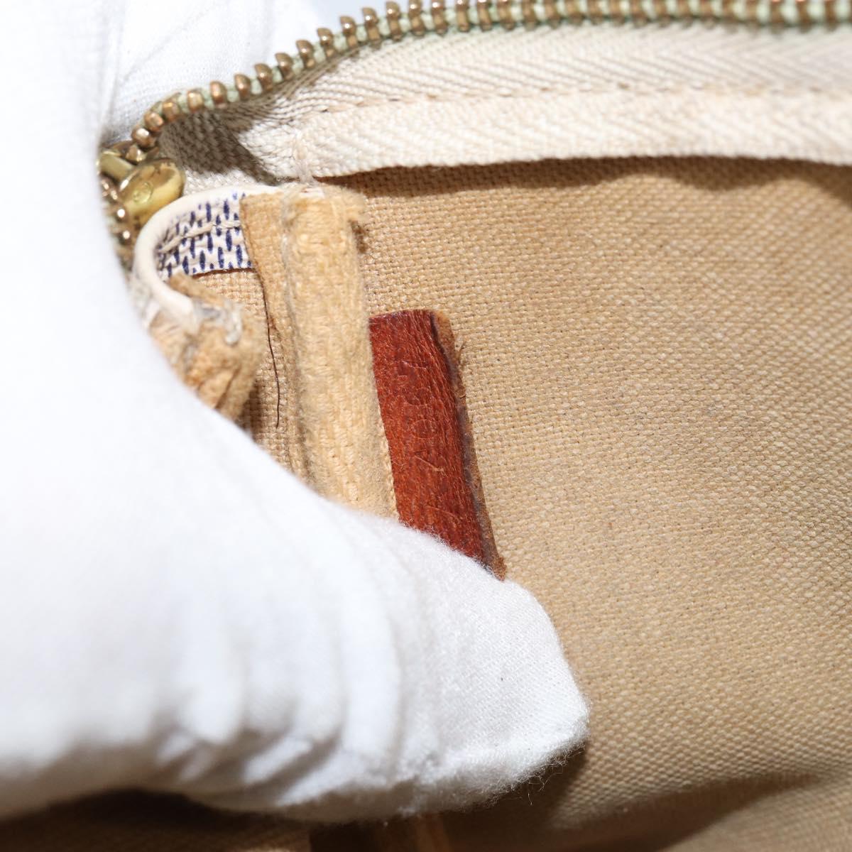 LOUIS VUITTON Damier Azur Pochette Accessoires Pouch N51986 LV Auth 143621