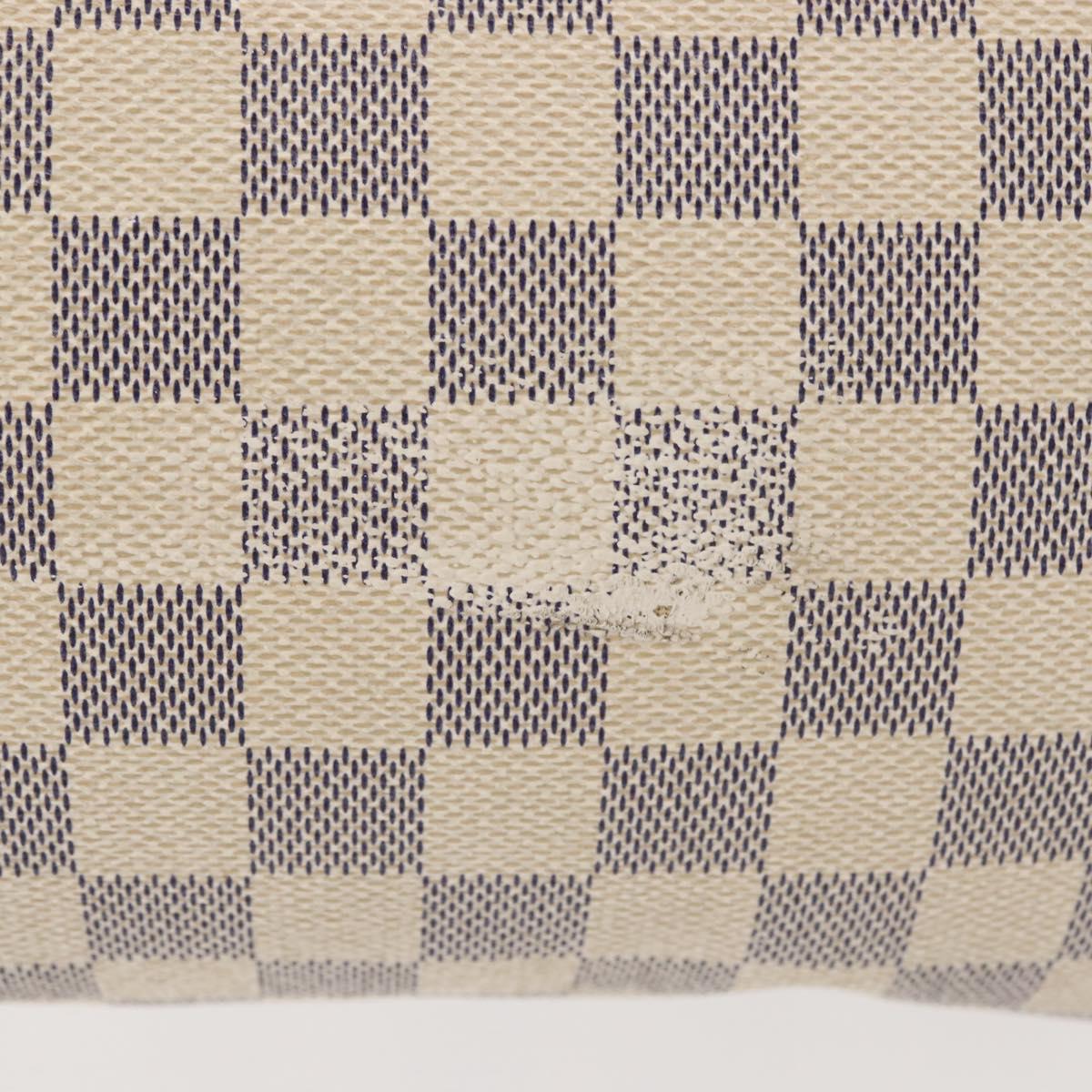 LOUIS VUITTON Damier Azur Speedy 25 Hand Bag N41534 LV Auth 143623