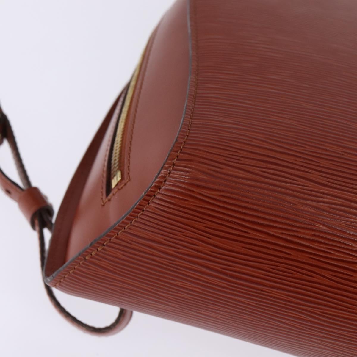 LOUIS VUITTON Epi Mabillon Backpack Brown M52233 LV Auth 143625