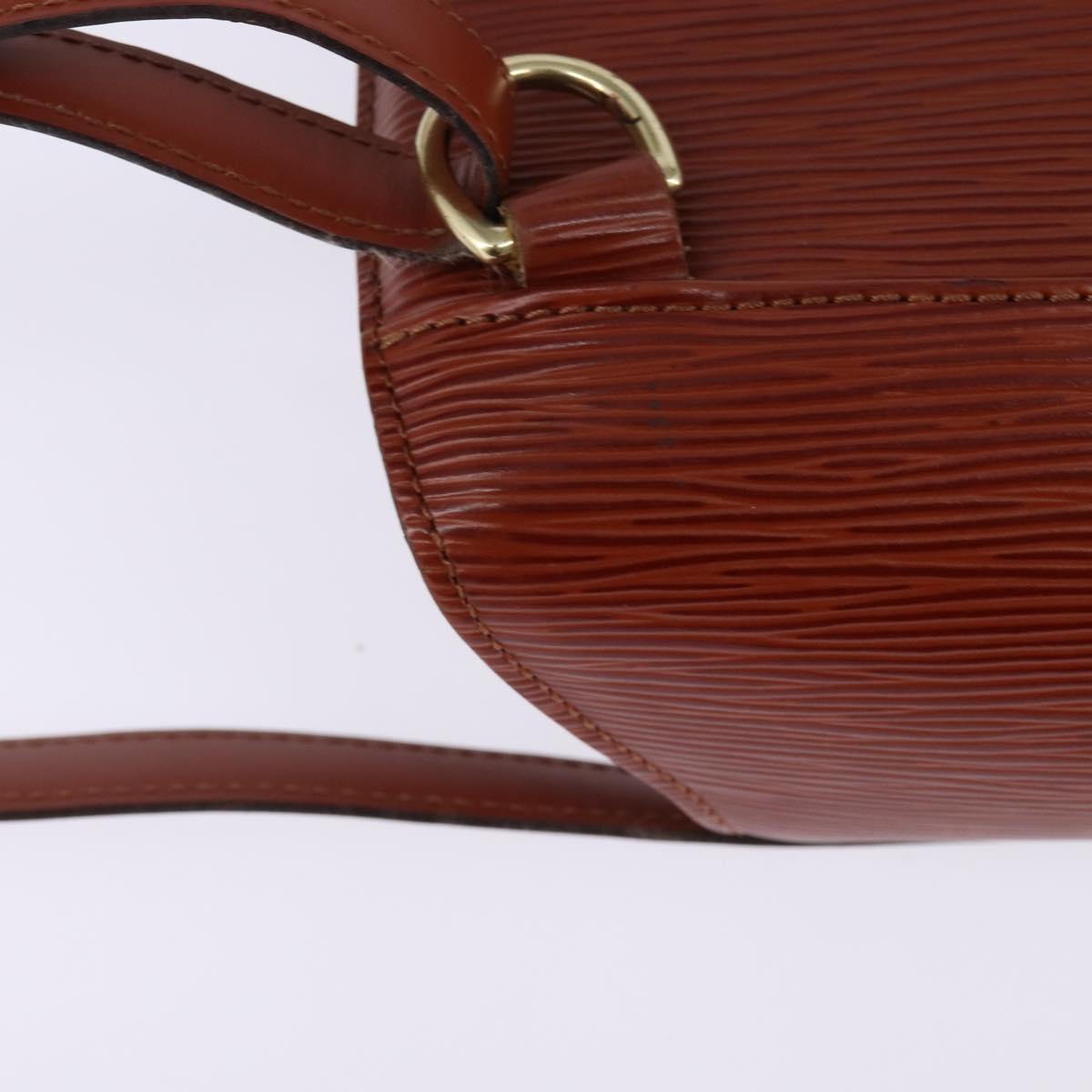 LOUIS VUITTON Epi Mabillon Backpack Brown M52233 LV Auth 143625