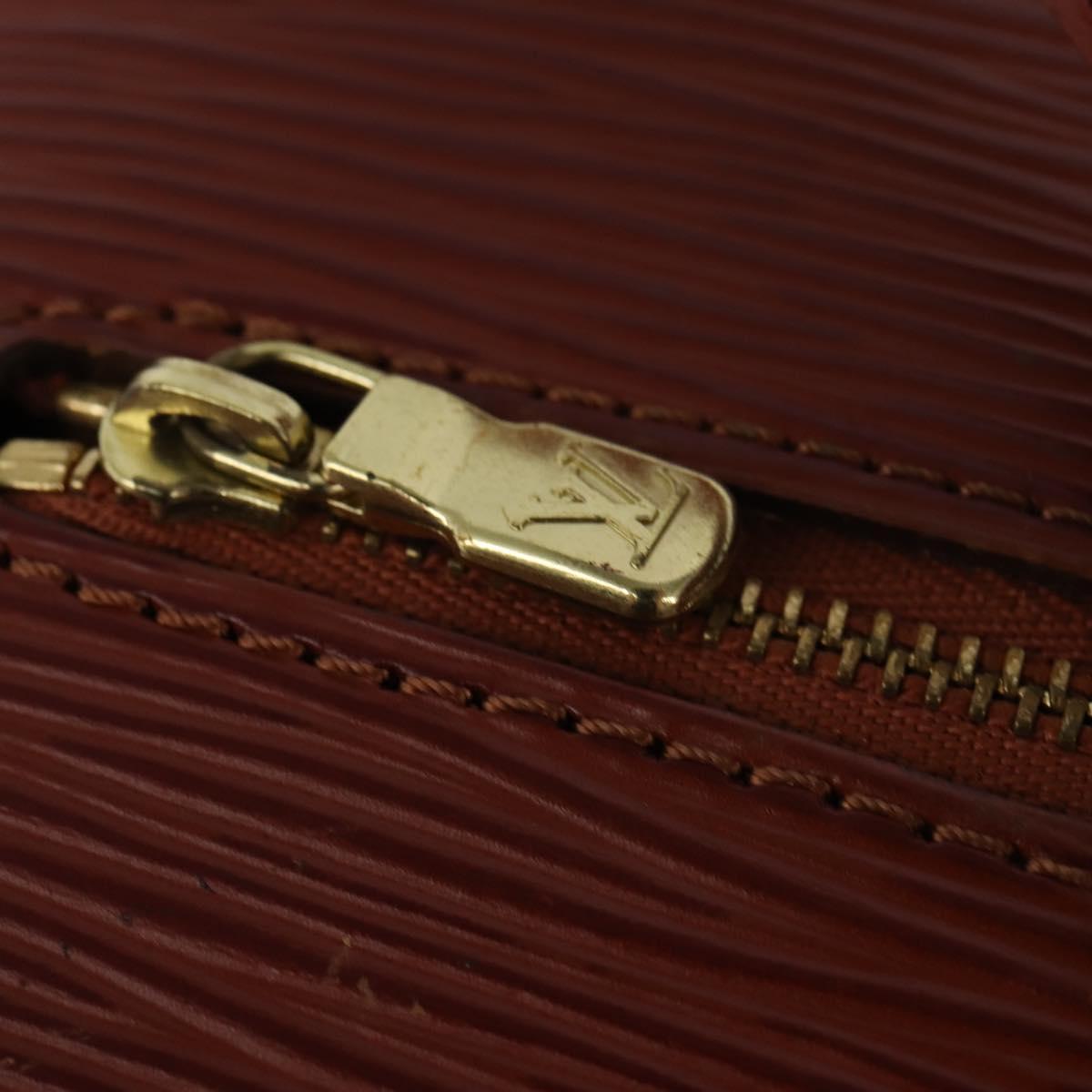 LOUIS VUITTON Epi Mabillon Backpack Brown M52233 LV Auth 143625