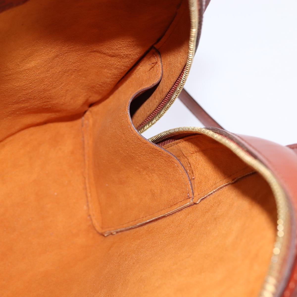 LOUIS VUITTON Epi Mabillon Backpack Brown M52233 LV Auth 143625