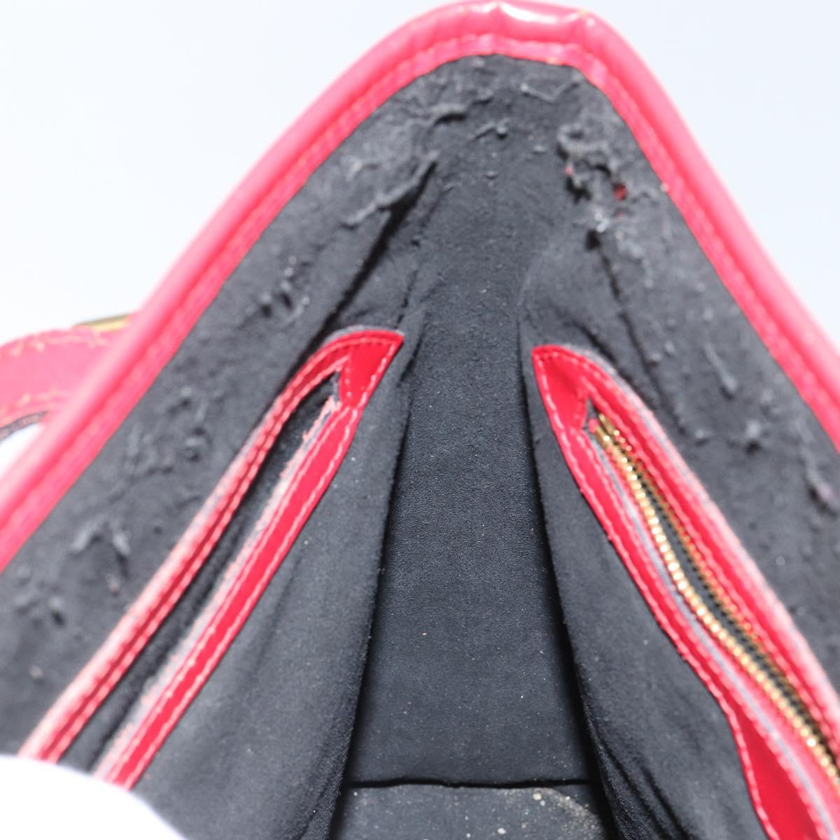 LOUIS VUITTON Epi Bucket PM Shoulder Bag Red M5899E LV Auth 143626