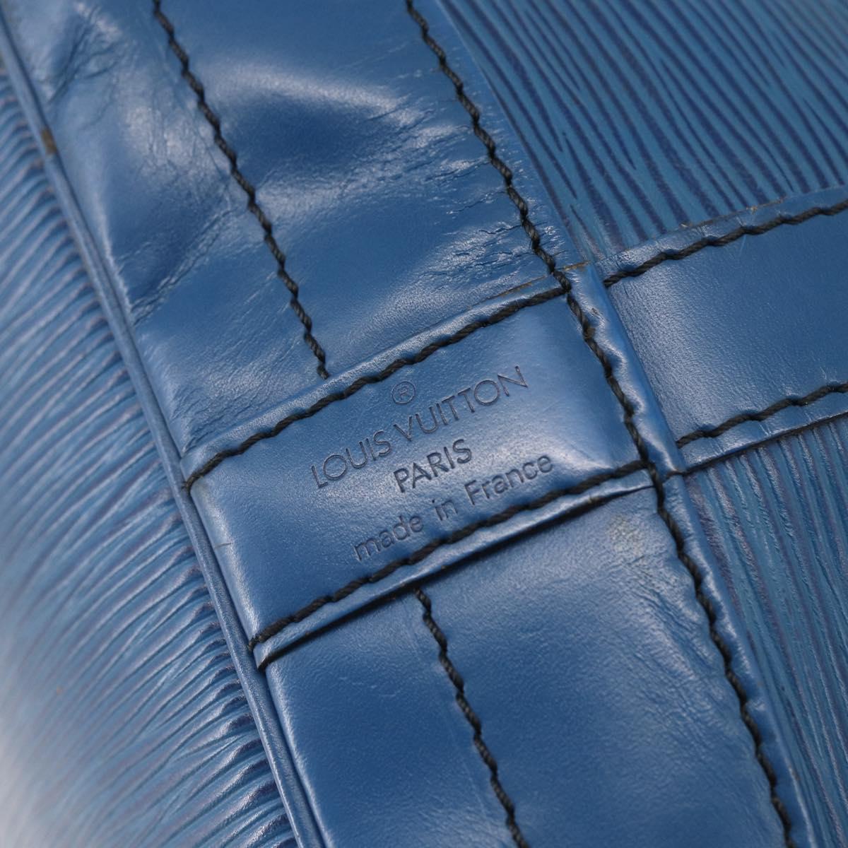 LOUIS VUITTON Epi Noe Shoulder Bag Toledo Blue M44005 LV Auth 143627