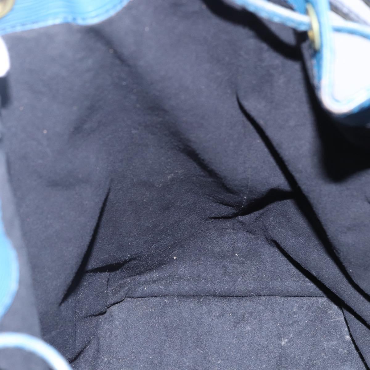 LOUIS VUITTON Epi Noe Shoulder Bag Toledo Blue M44005 LV Auth 143627