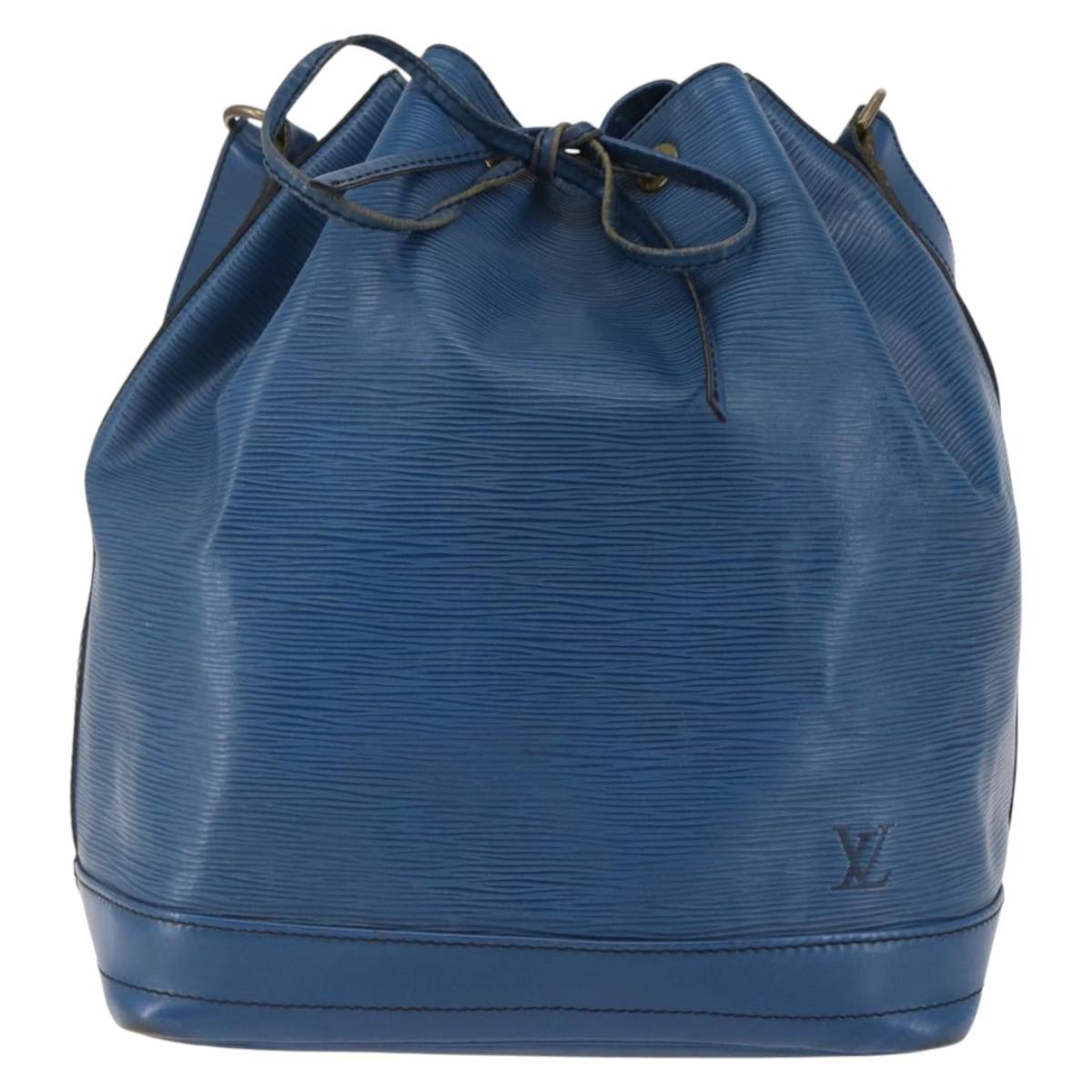 LOUIS VUITTON Epi Noe Shoulder Bag Toledo Blue M44005 LV Auth 143627