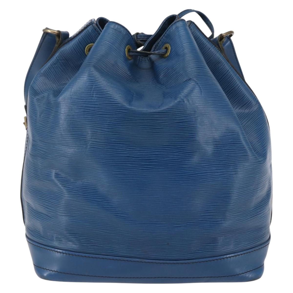 LOUIS VUITTON Epi Noe Shoulder Bag Toledo Blue M44005 LV Auth 143627